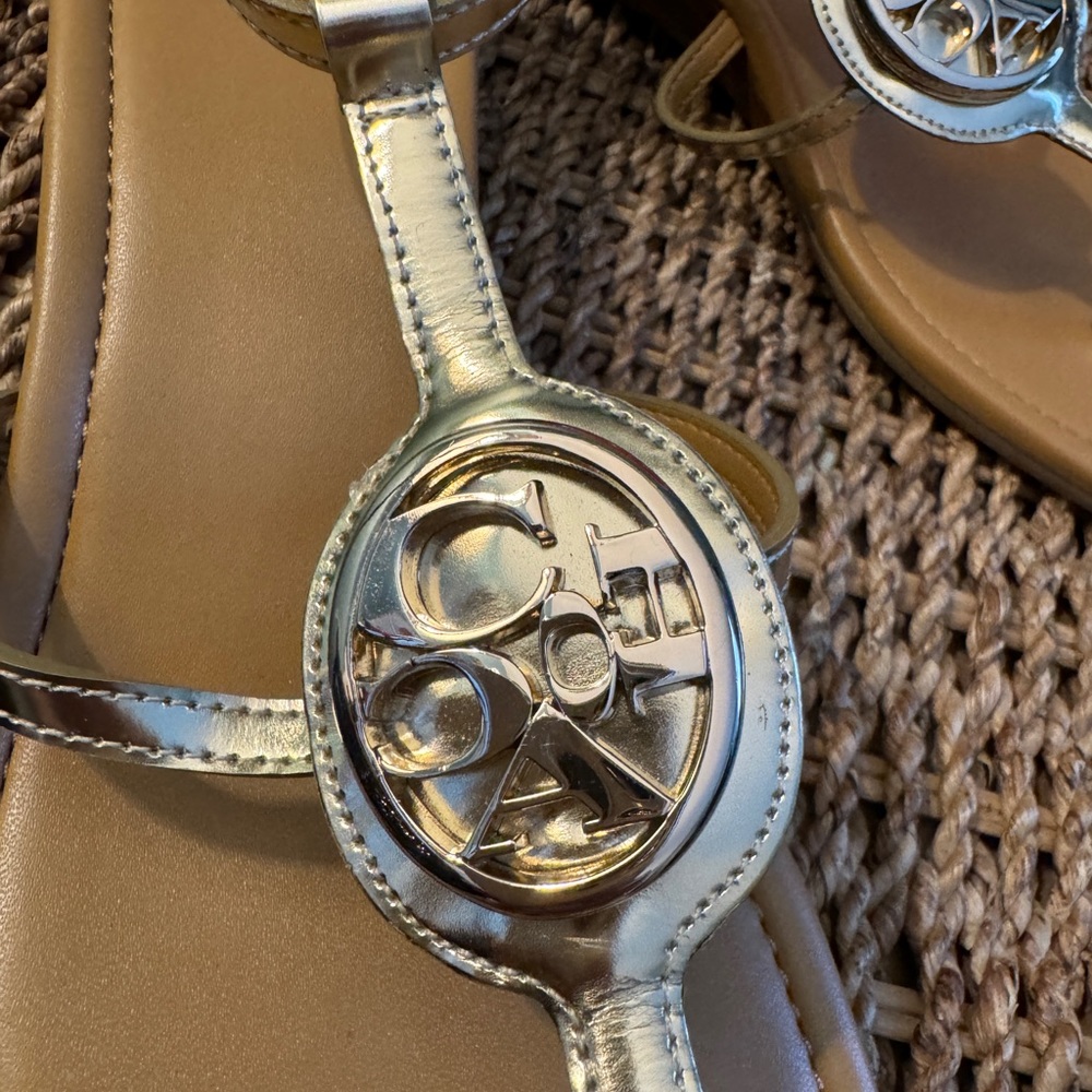 Coach vipor mirror metallic sandal - Picture 4 of 6